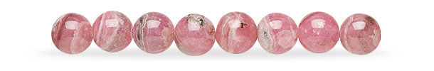 Rhodochrosite Gemstone Beads
